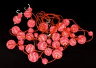 Výrobek: Červenovanilkové korále s náušnicemi