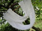 Výrobek: Bílý nákrčník pletený i háčkovaný