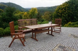 Obrázek výrobku: Zahradní dřevěná lavice ANETA