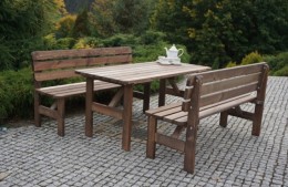 Obrázek výrobku: Zahradní dřevěný stůl MIRIAM