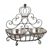 Výrobek: Misky v kovovém stojanu -36*18*19 cm - VINTAGE STYLE