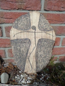 Obrázek výrobku: Kříž placka, 40 cm