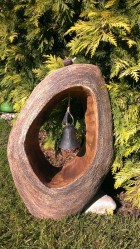 Výrobek: Zvonička, 45 cm, kovaný pozinkovaný zvon