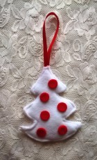 Výrobek: Vánoční ozdoba - stromeček