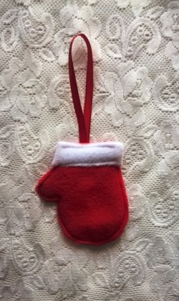 Obrázek výrobku: Vánoční ozdoba - rukavice