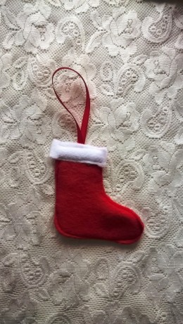 Obrázek výrobku: Vánoční ozdoba - ponožka