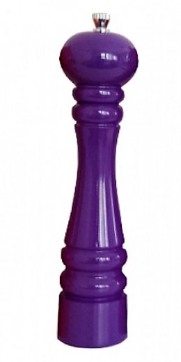 Obrázek výrobku: Dřevěný mlýnek na koření - fialový