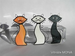 Obrázek výrobku: Kočka Vlnka - barva kouřová