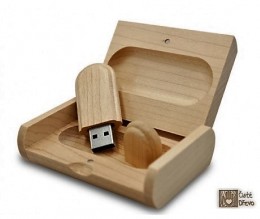 Obrázek výrobku: Dřevěný USB disk 16 GB
