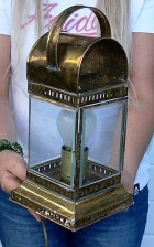 Výrobek: Lodní elektrická mosazná lampa