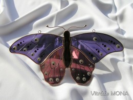 Obrázek výrobku: Motýl Bruno fialový