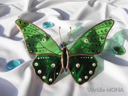 Obrázek výrobku: Motýl Alfréd zelený