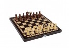 Výrobek: Dřevěné šachy malé 31 x 31 cm