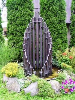 Obrázek výrobku: Zahradní fontána  HRAJÍCÍ VARHANY