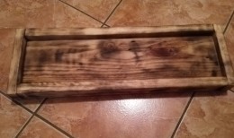 Obrázek výrobku: Dřevěný obdélnikový podnos