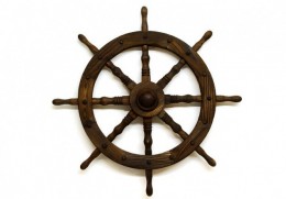 Obrázek výrobku: Dřevěné kormidlo - 80 cm
