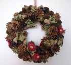 Výrobek: Adventní věnec na dveře