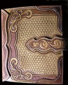 Výrobek: Originální kožený obal na knihu - ruční práce